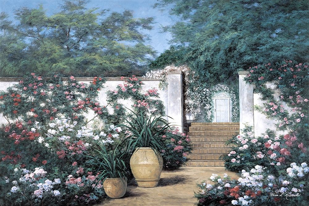 Jardin de Fleur art print by Diane Romanello for $57.95 CAD