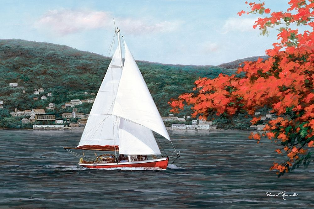 Sail Away art print by Diane Romanello for $57.95 CAD