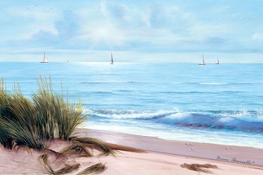 Sandpiper Beach art print by Diane Romanello for $57.95 CAD