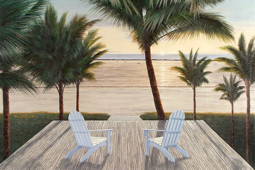 Palm Beach Retreat art print by Diane Romanello for $57.95 CAD