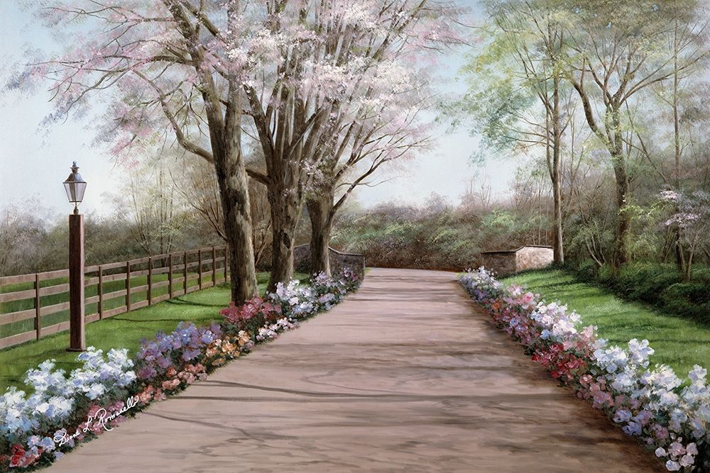 Country Lane art print by Diane Romanello for $57.95 CAD