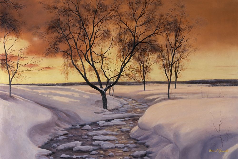 Amber Ice art print by Diane Romanello for $57.95 CAD
