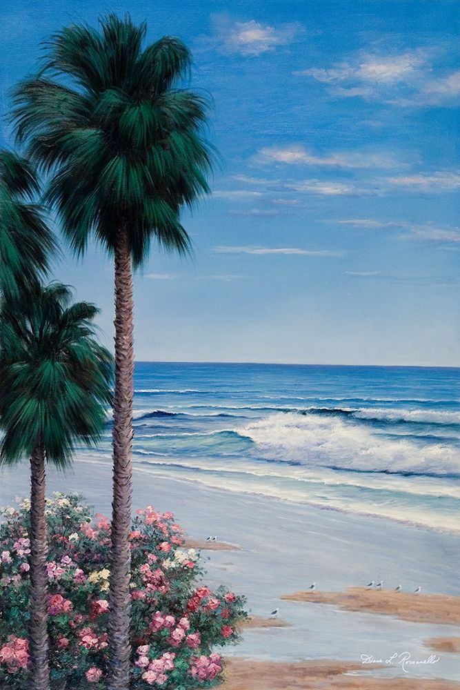Calm Tropics art print by Diane Romanello for $57.95 CAD