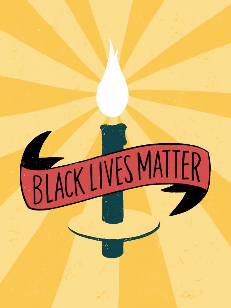 Black Lives Matter - Candle art print by Emily Rasmussen for $57.95 CAD