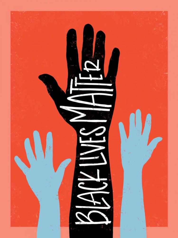 Black Lives Matter - Hands art print by Emily Rasmussen for $57.95 CAD