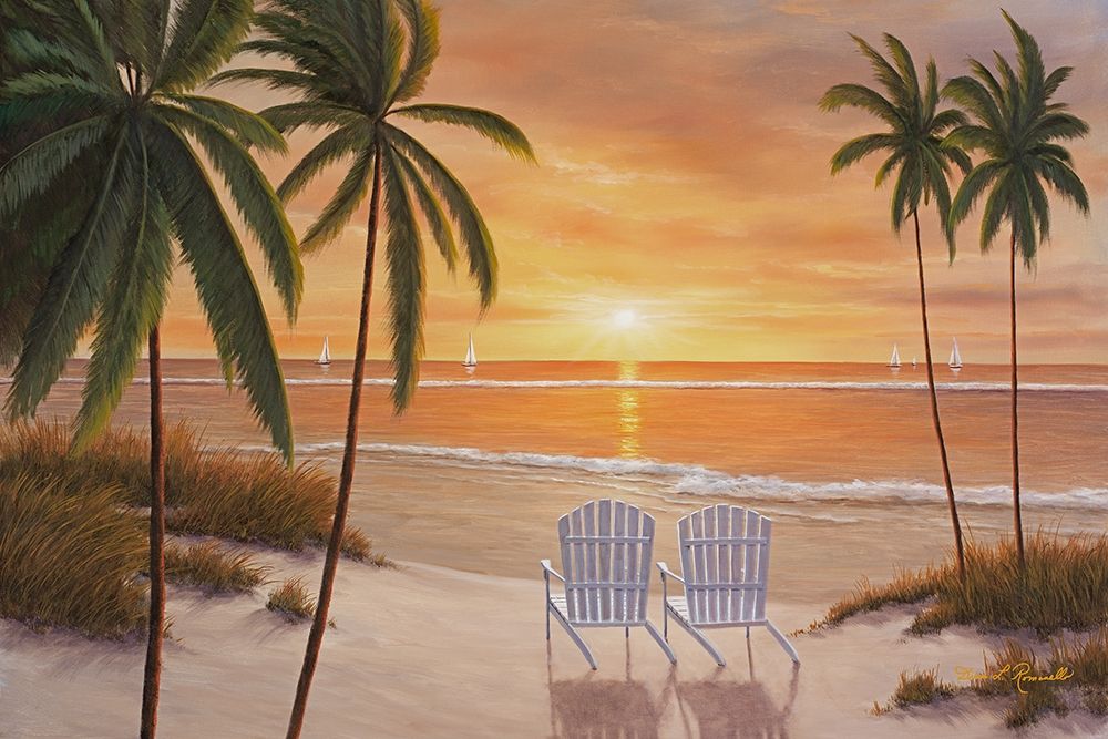 Tropical Sun Watch art print by Diane Romanello for $57.95 CAD