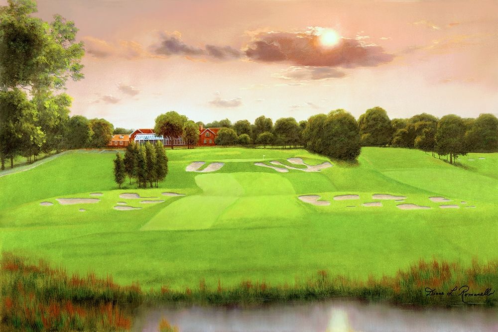 Bethpage Black 18 art print by Diane Romanello for $57.95 CAD