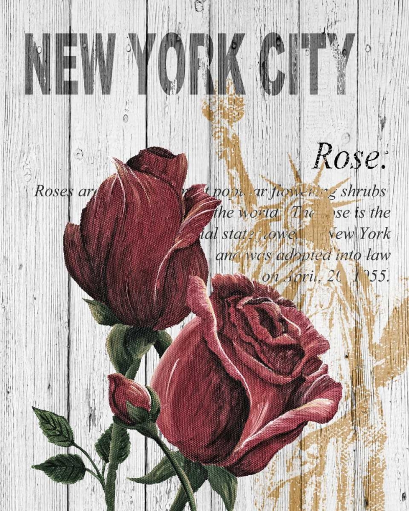 New York Roses art print by Alicia Soave for $57.95 CAD