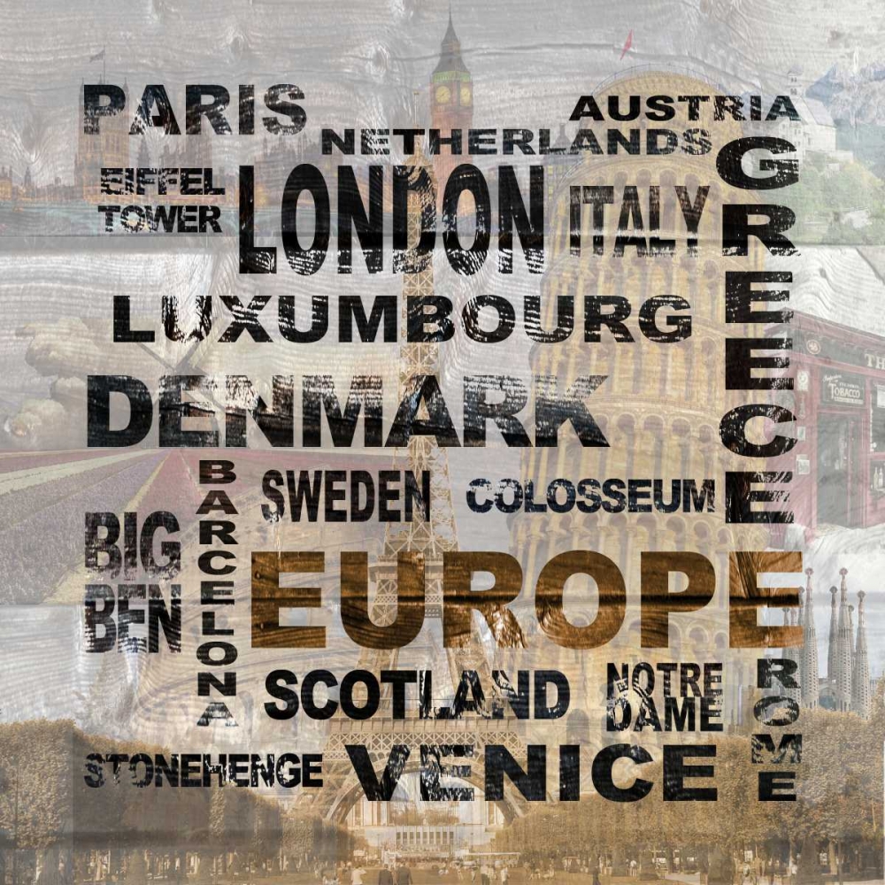 Europe art print by Alicia Soave for $57.95 CAD