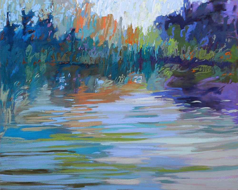 Waterways VI art print by Jane Schmidt for $57.95 CAD