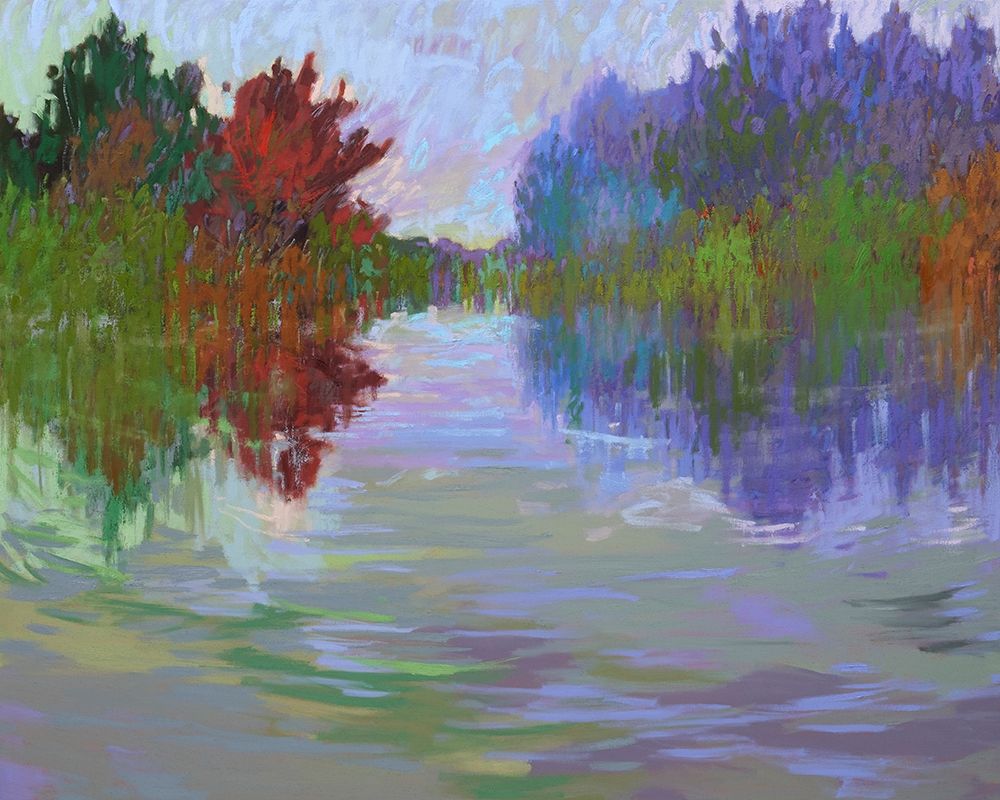 Waterways VII art print by Jane Schmidt for $57.95 CAD