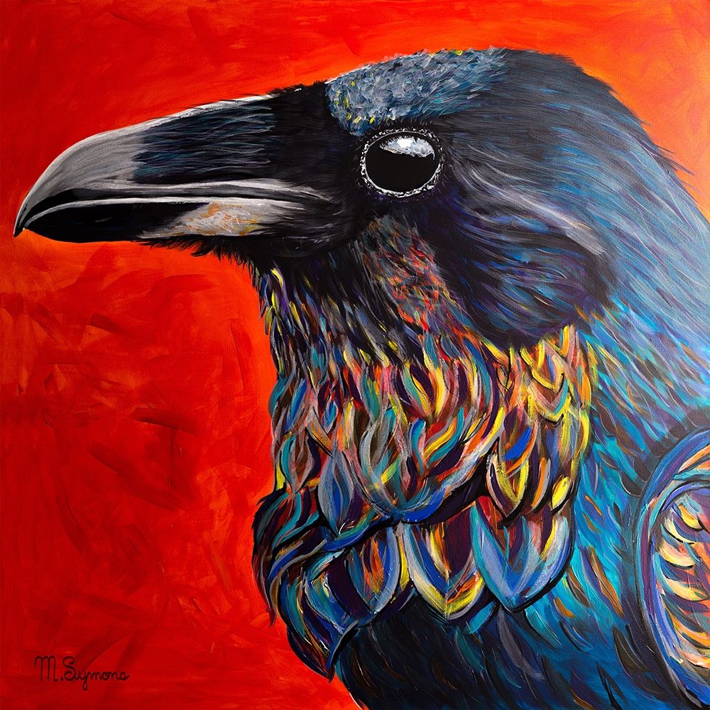 Glistening Raven art print by Melissa Symons for $57.95 CAD