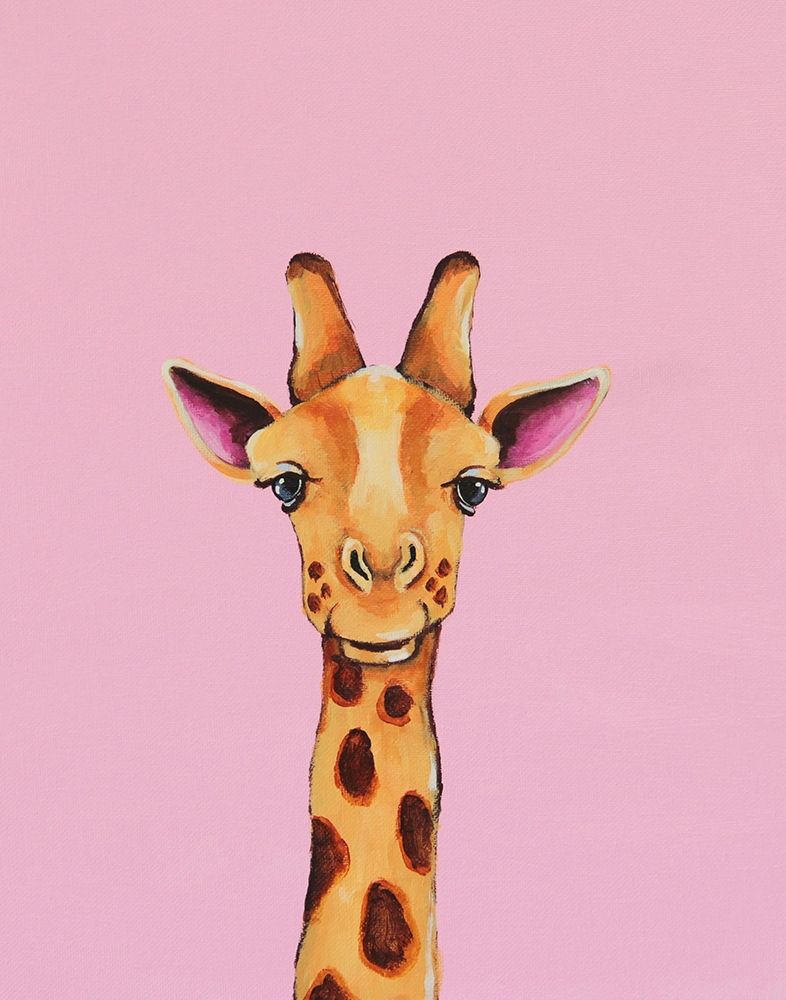 Baby Giraffe art print by Lucia Stewart for $57.95 CAD