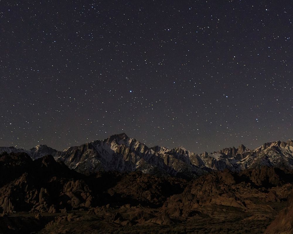 Mount Whitney Moon and Stars art print by Shawn/Corinne Severn for $57.95 CAD