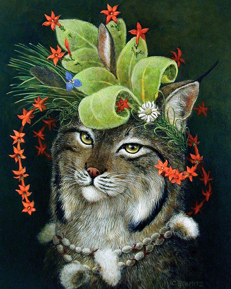 Glorious Forest Hat art print by Carolyn Schmitz for $57.95 CAD