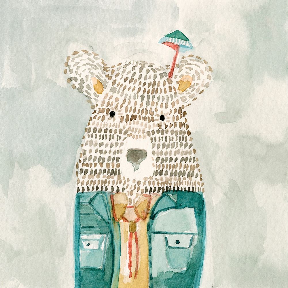 Mr. Bolo Bear art print by Natalie Timbrook for $57.95 CAD