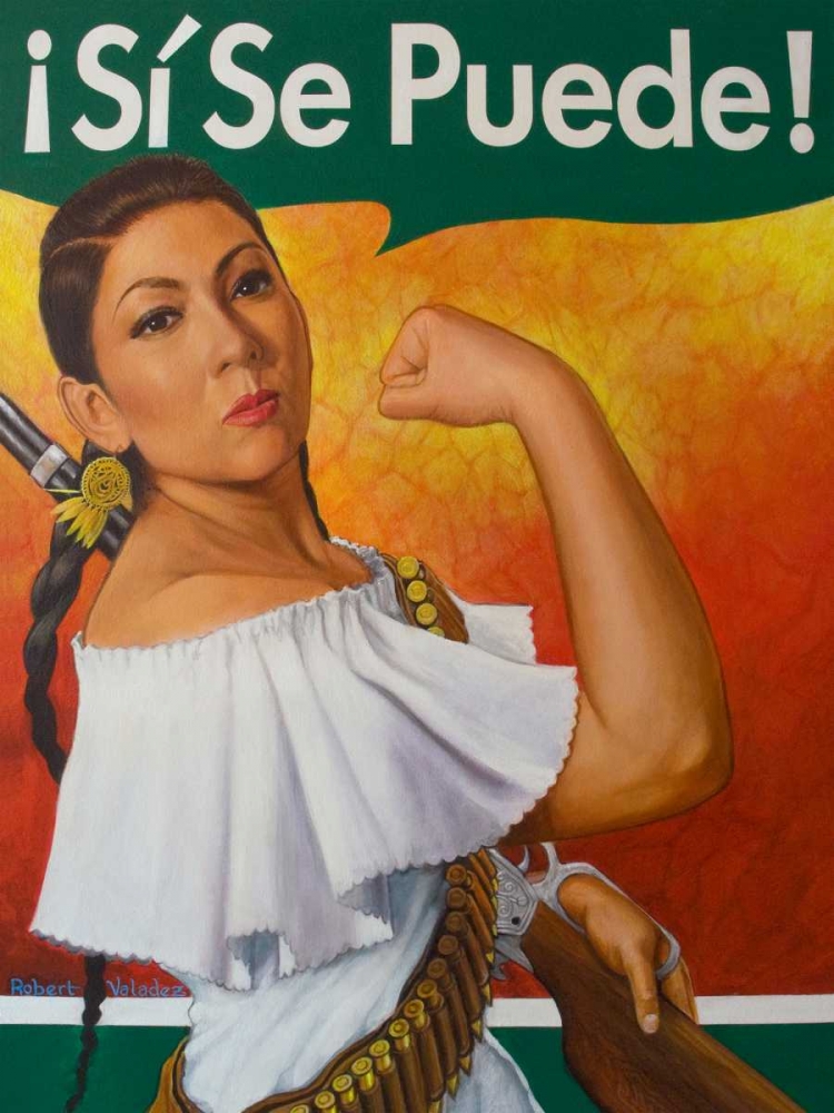 Rosita - Si Se Puede art print by Robert Valadez for $57.95 CAD