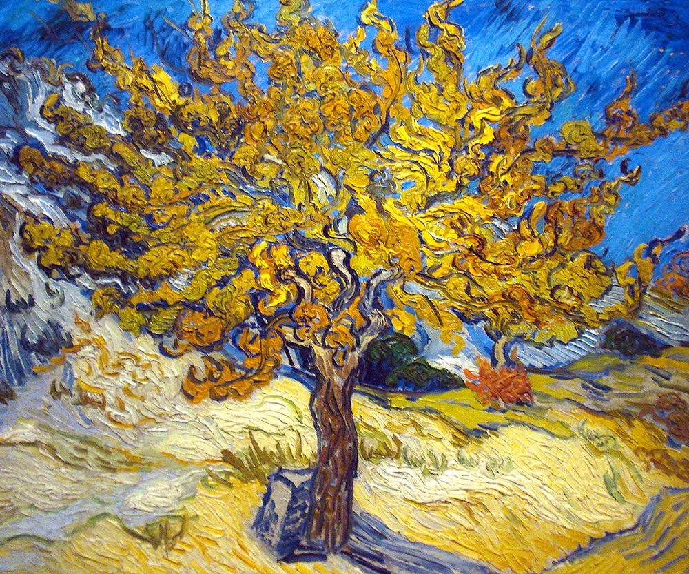 The Mulberry Tree art print by Vincent Van Gogh for $57.95 CAD