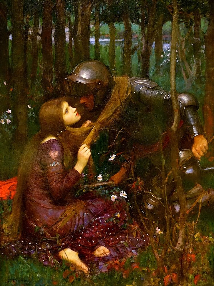The Beautiful Lady without Pity, 1893 art print by John William Waterhouse for $57.95 CAD