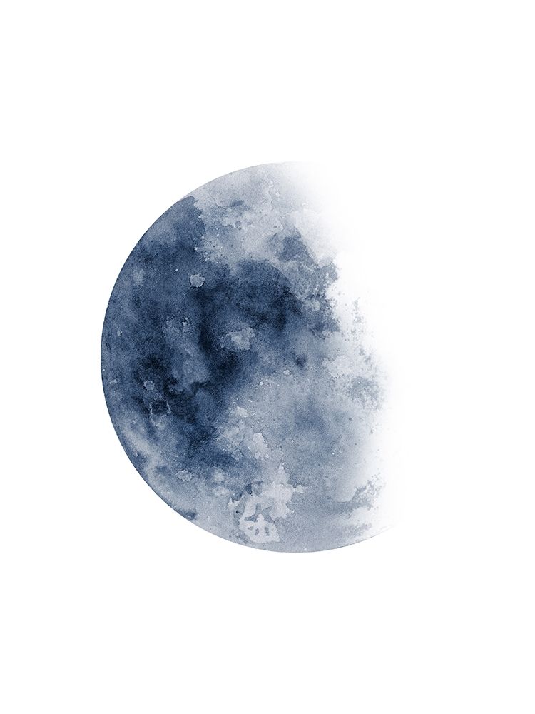 Blue Moon Waning No. 1 art print by Brandon Wong for $57.95 CAD