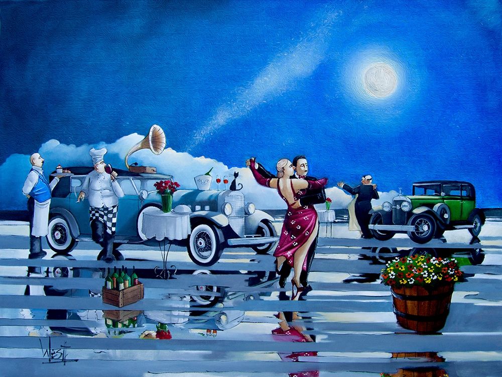 Date Night No. 4 art print by Ronald West for $57.95 CAD