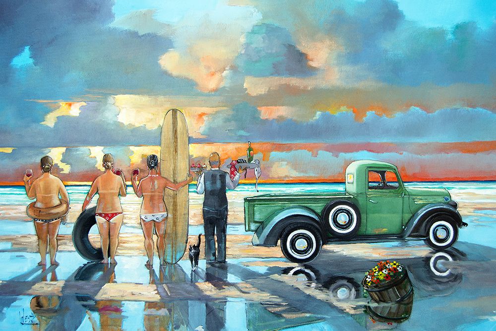 Sundowner art print by Ronald West for $57.95 CAD