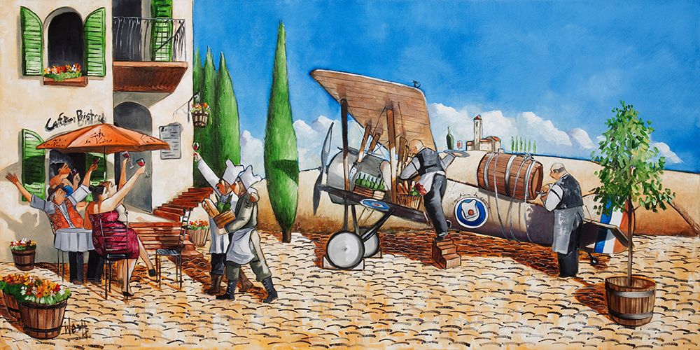 Aviation Chef art print by Ronald West for $57.95 CAD
