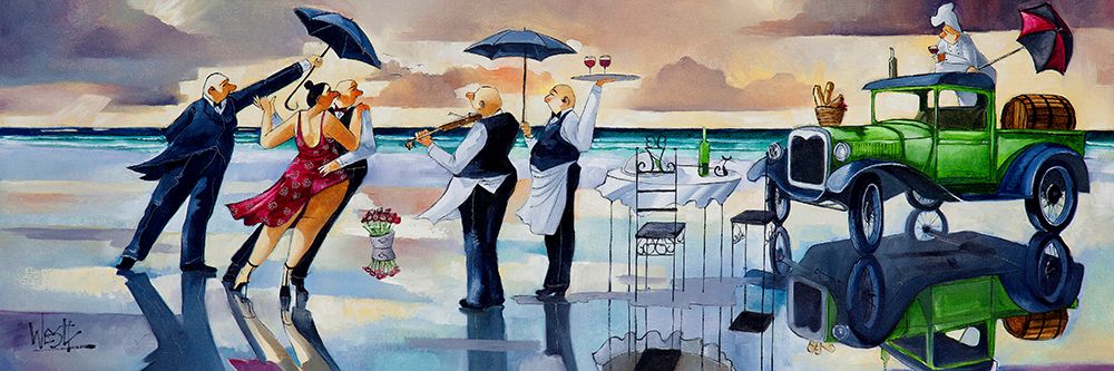 Date Night 5 art print by Ronald West for $57.95 CAD