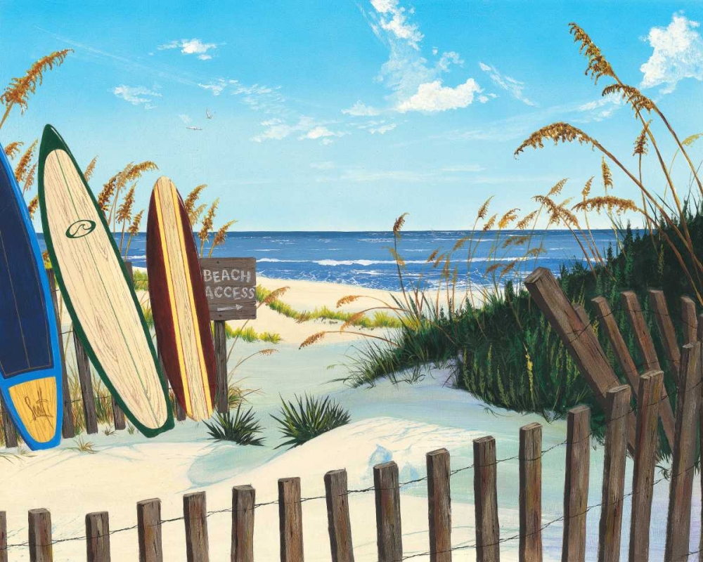 Beach Access art print by Scott Westmoreland for $57.95 CAD