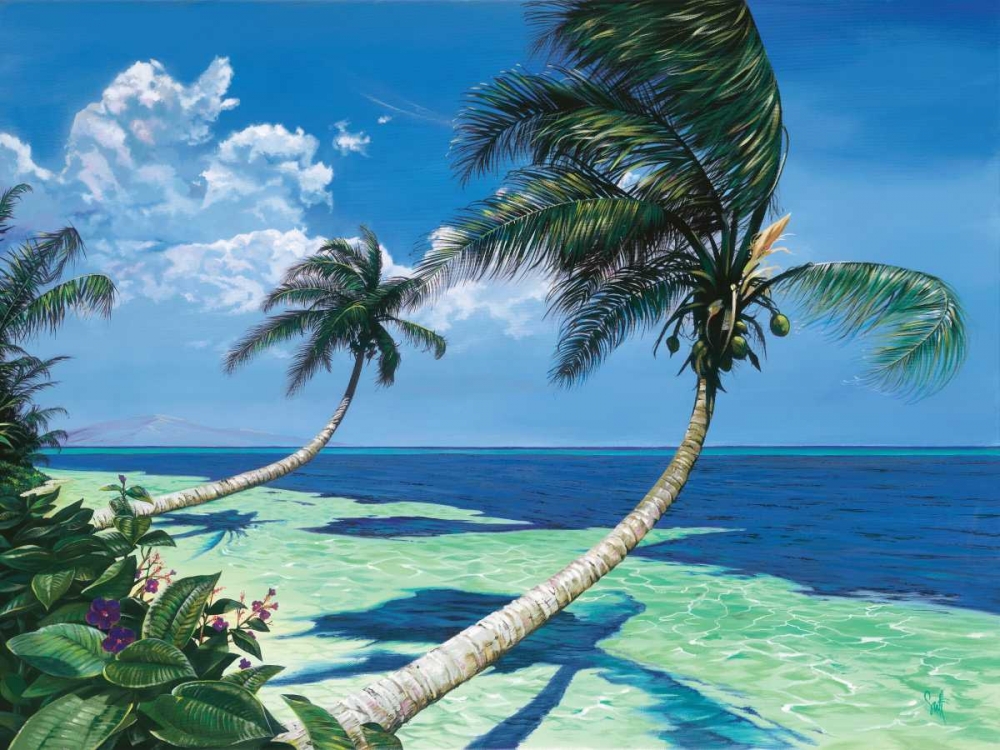 Beckoning Palms art print by Scott Westmoreland for $57.95 CAD