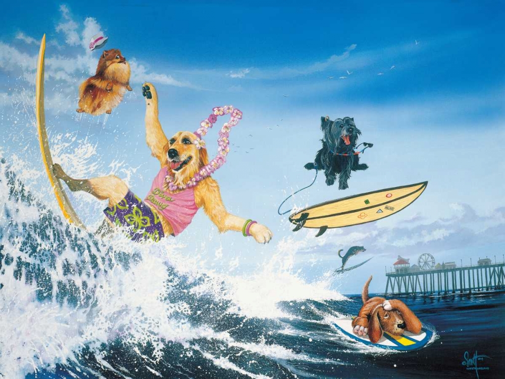 Diva Dawgs art print by Scott Westmoreland for $57.95 CAD