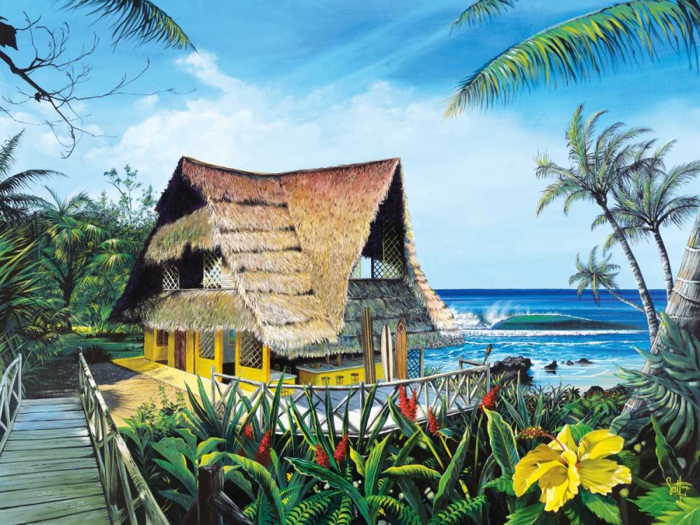 Hawaiian Hideaway art print by Scott Westmoreland for $57.95 CAD
