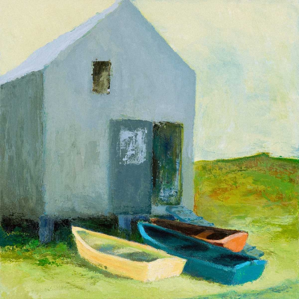 Boat House art print by Martha Wakefield for $57.95 CAD