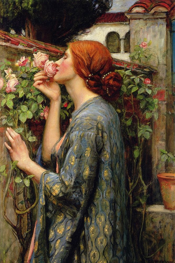 The Soul of the Rose art print by John William Waterhouse for $57.95 CAD