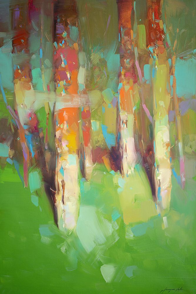 Summer Trees art print by Vahe Yeremyan for $57.95 CAD