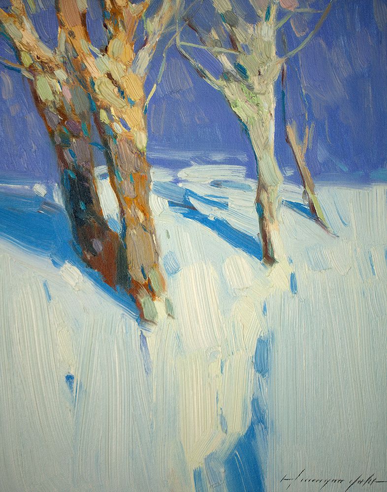 Winter Trees art print by Vahe Yeremyan for $57.95 CAD