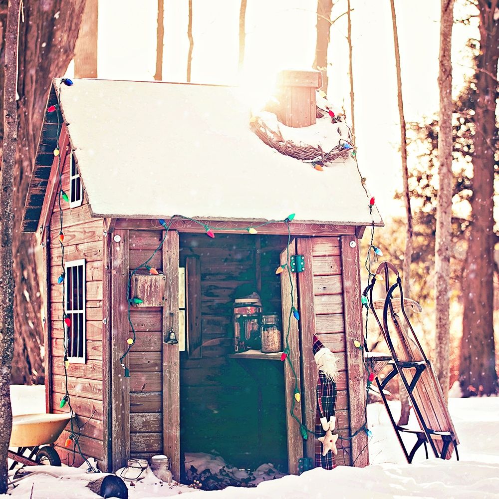 Holiday Shed art print by Kelly Poynter for $57.95 CAD
