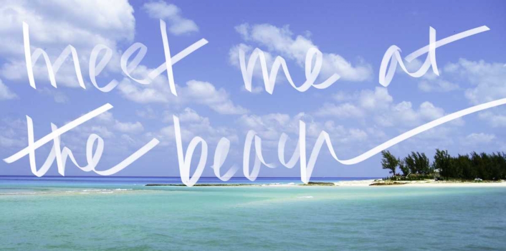 Meet me at the Beach art print by Susan Bryant for $39.95 CAD