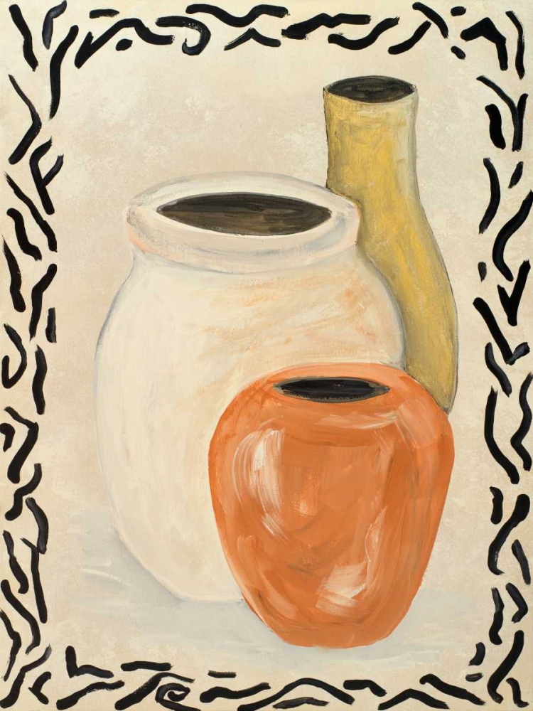 Tribal Vase I art print by Acosta for $57.95 CAD