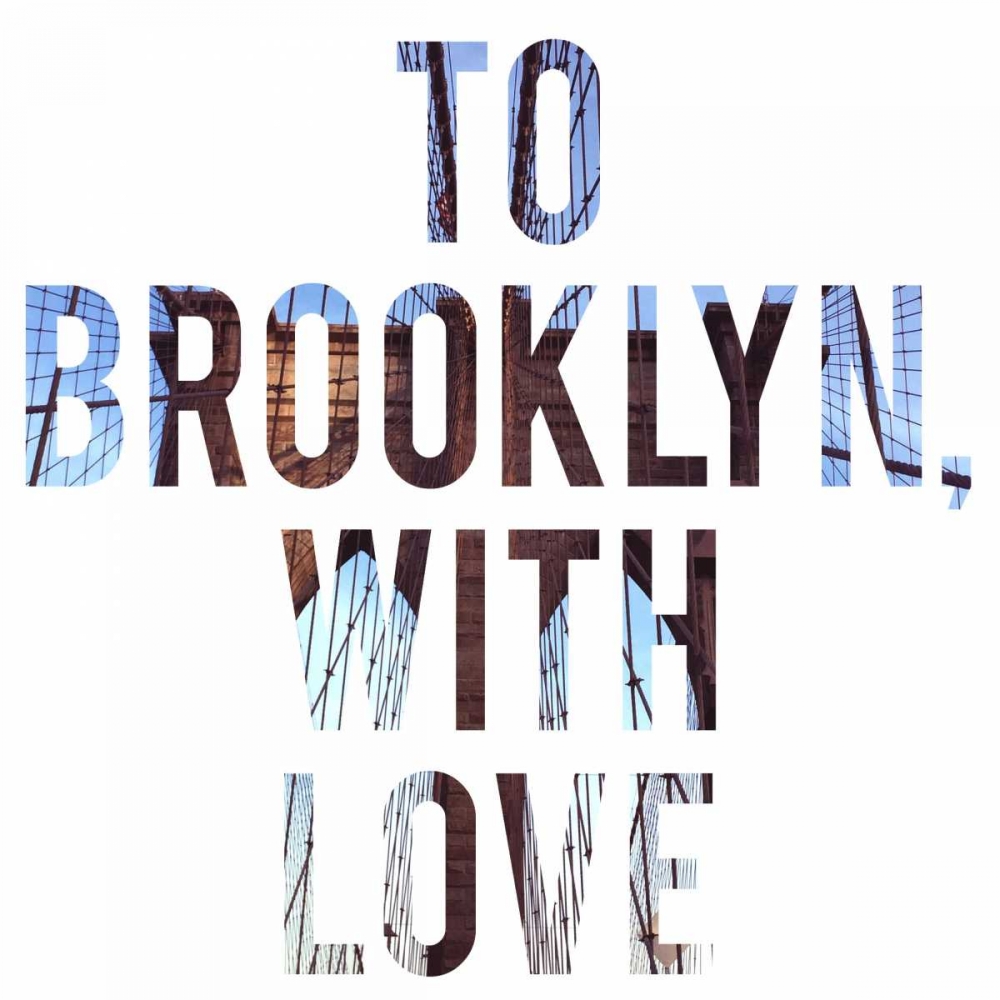 To Brooklyn with Love art print by Acosta for $57.95 CAD