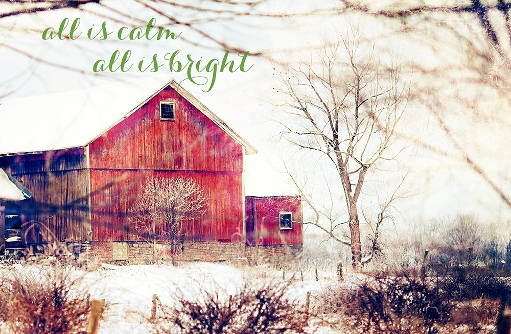 Calm and Bright Barn art print by Kelly Poynter for $57.95 CAD