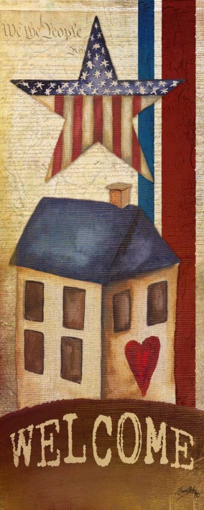 Welcome Home America I art print by Elizabeth Medley for $57.95 CAD