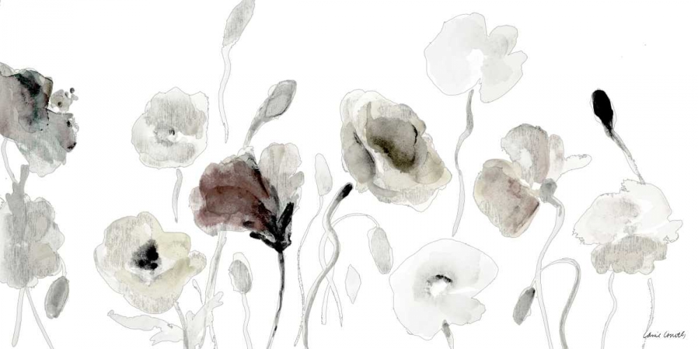 Muted Poppies art print by Lanie Loreth for $57.95 CAD