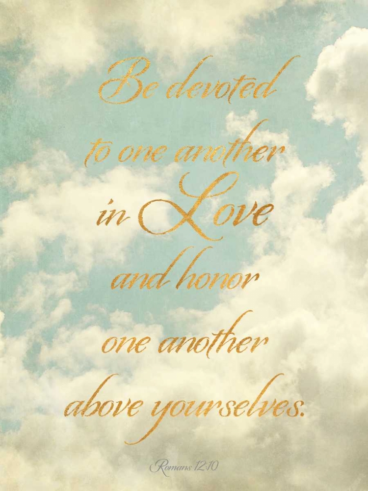 Be Devoted and Love One Another art print by Sarah Gardner for $57.95 CAD