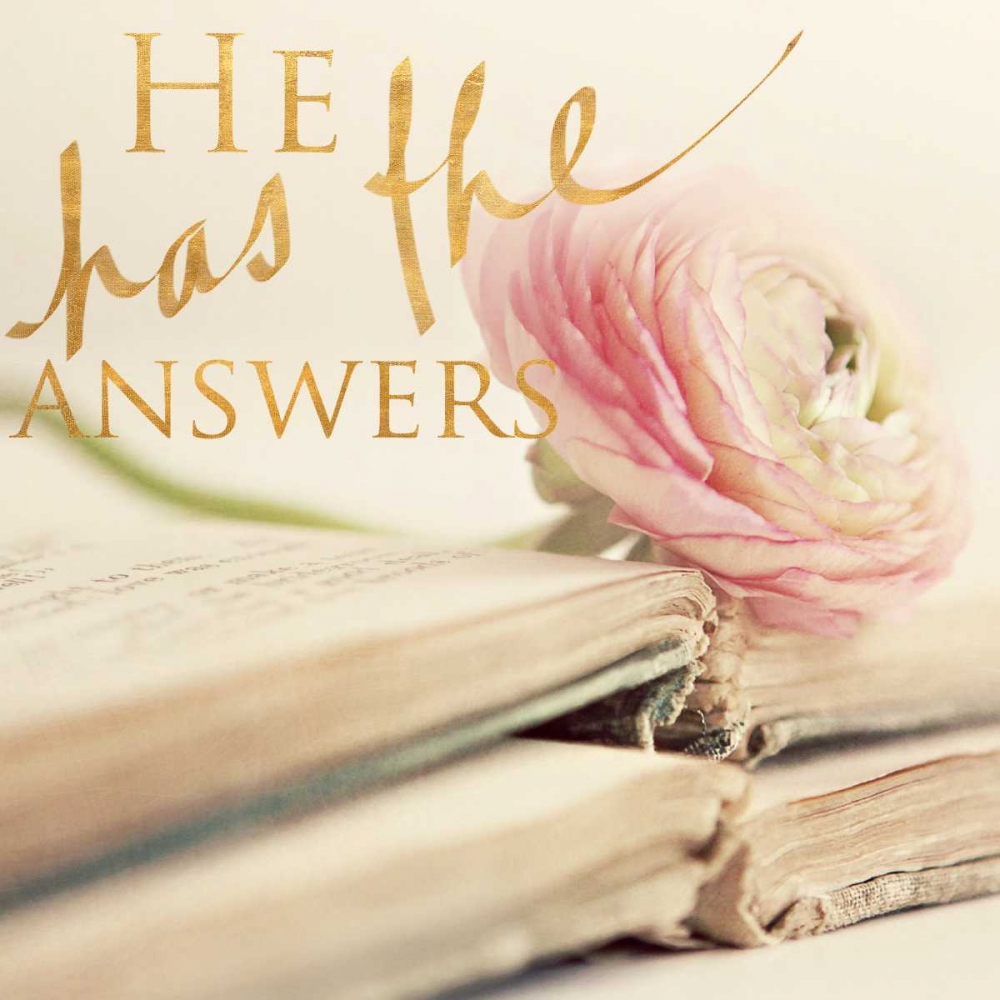 He has the Answers art print by Sarah Gardner for $57.95 CAD