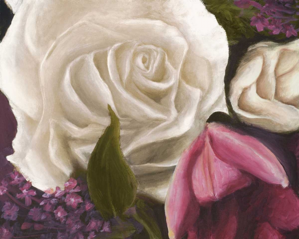 Among the White Roses art print by Walt Johnson for $57.95 CAD