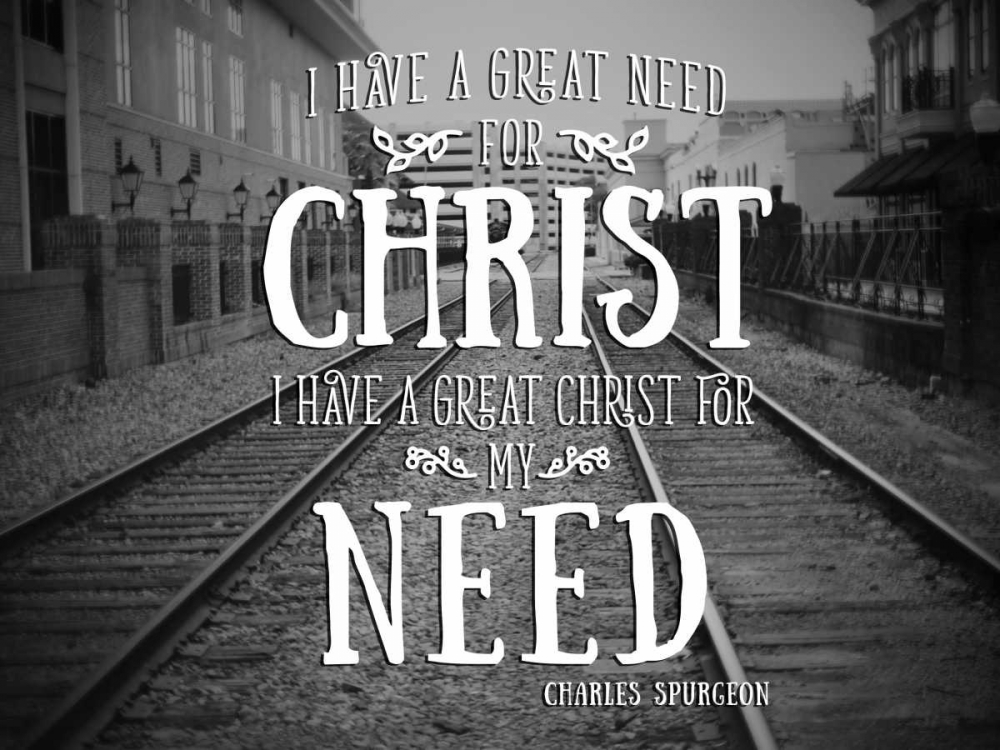 Need Christ art print by Gail Peck for $57.95 CAD