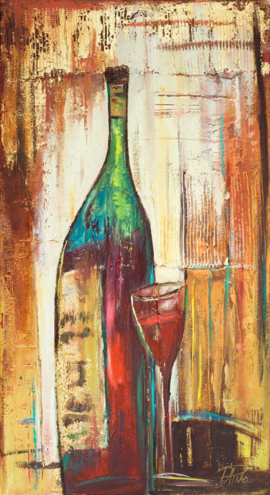 Wines Over Gold I art print by Patricia Pinto for $57.95 CAD