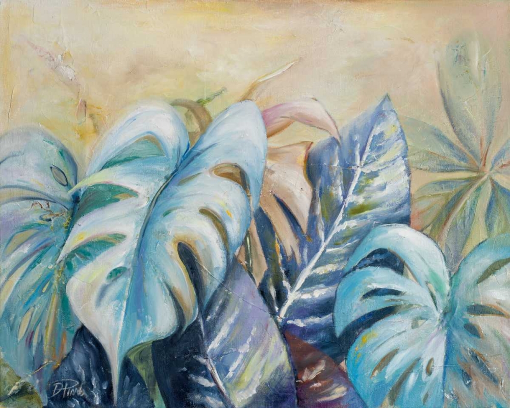 Blue Plants I art print by Patricia Pinto for $57.95 CAD