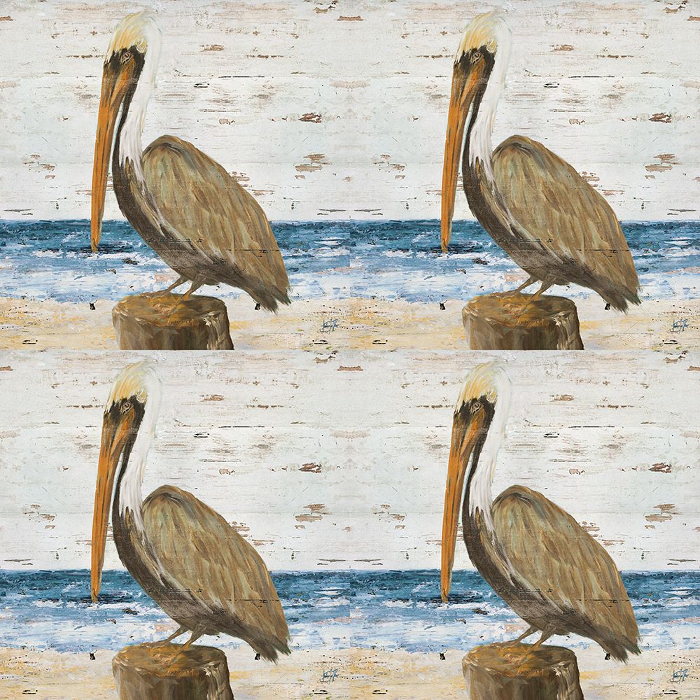 Pelican Square-4 Up art print by Julie DeRice for $57.95 CAD